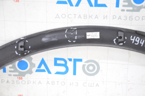 Rear left fender arch trim Buick Encore 13-19 gloss. broken fasteners, worn