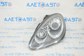 Front left headlight Porsche Cayenne 958 11-14 complete, xenon, sand, seal dried out