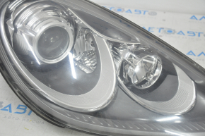 Front right headlight Porsche Cayenne 958 11-14 complete, xenon, sand, seal dried out