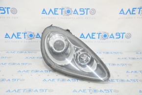 Front right headlight Porsche Cayenne 958 11-14 complete, xenon, sand, seal dried out