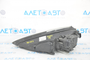 Front right headlight Porsche Cayenne 958 11-14 complete, xenon, sand, seal dried out