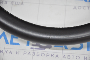 Naked steering wheel Buick Encore 17-19 leather black, scratches, broken frame