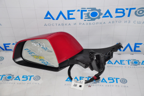 Tesla Model 3 Left Side Mirror 21-11 Pins, Heated, Auto-Dimming, Red