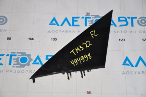 Mirror cover triangle outer front left Tesla Model 3 18- black gloss, broken fastener