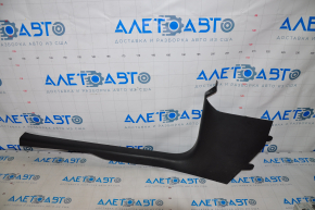 Door sill trim front left inner Tesla Model 3 18- black, scratches
