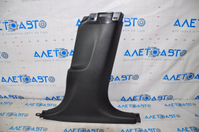 Center pillar trim lower right Tesla Model 3 18- black, scratches