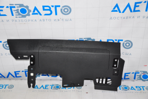 Airbag knee driver's left Tesla Model 3 18- black, rusty pyropatron, broken fastener