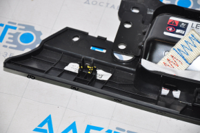Airbag knee driver's left Tesla Model 3 18- black, rusty pyropatron, broken fastener