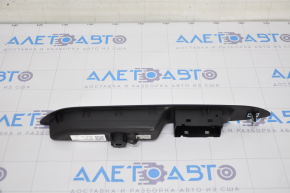 Rear left window lift control trim Buick Encore 13-19 black, matte