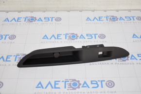 Rear right window lift control trim Buick Encore 13-19 black, matte
