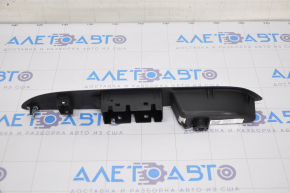 Front right window lift control trim Buick Encore 17-19 black, matte