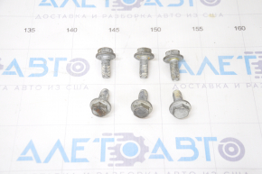 Front subframe mounting bolt 6pcs Mercedes CLA 14-19 23mm
