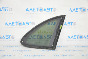 Window blind glass rear left Porsche Cayenne 958 11-14 with molding