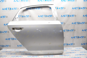 Door bare rear right VW Passat b7 12-15 USA silver LA7W, dent, edge pressed, painted 0.3