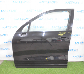 Door assembly front left Porsche Cayenne 958 11-17 black L041, butts
