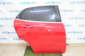 Door assembly rear right Mercedes GLA 15-20 red 589, with Harman Kardon speaker, scratch on seal
