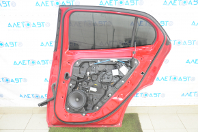 Door assembly rear right Mercedes GLA 15-20 red 589, with Harman Kardon speaker, scratch on seal