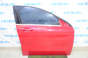 Door assembly front right Mercedes GLA 15-20 red 589, with Harman Kardon speaker