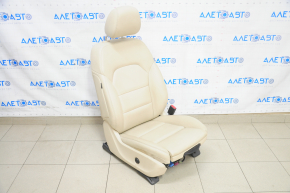 Mercedes GLA 14-20 passenger seat with airbag, electric, beige leather