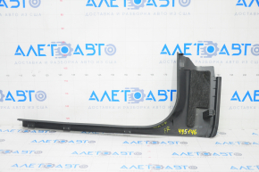 Door sill trim front right Mercedes GLA 14-20 black, scratches