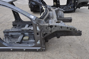 Front right quarter Mercedes CLA 14-19 on the body, graphite, butt
