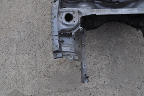 Front right quarter Mercedes CLA 14-19 on the body, graphite, butt