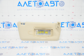 Right visor Mercedes GLA 14-20 for sunroof, beige, without hook