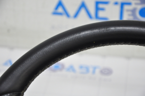 Naked steering wheel Mercedes CLA 14-19 leather black, scratches, abrasions, cracks