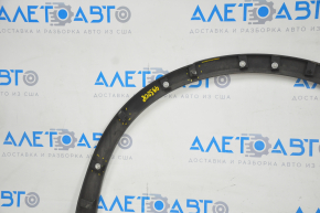 Rear right arch trim Porsche Cayenne 958 11-14 structure, scratches, broken fasteners