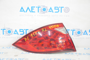 External wing light left Porsche Cayenne 958 11-14 LED, light, scratches