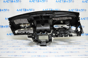 Torpedo front panel with AIRBAG Mercedes CLA 14-19 black with gray, scratch