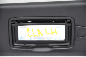 Left visor Mercedes CLA 14-19 black, without hook, broken cover