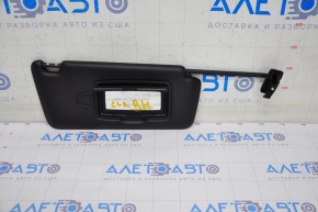 Right visor Mercedes CLA 14-19 black, without hook, broken cover