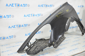 Front left wing Porsche Cayenne 958 11-14 black L041, aluminum, butt