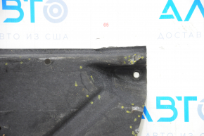 Front left underbody protection Mercedes GLA 14-20 tears, worn, dented