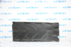 Front right underbody protection Mercedes GLA 14-20 tears, worn, dented