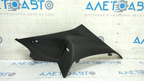 Right rear pillar trim Mercedes CLA 14-19 black, fabric peeled off, plug missing