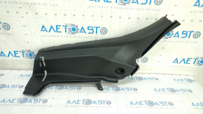 Rear pillar trim left lower Mercedes CLA 14-19 black, scratches