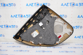 Door trim card rear right Mercedes CLA 14-19 leather gray, scratches