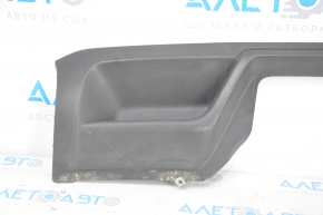 Rear bumper lip trim Porsche Cayenne 958 11-14 structure, scratches, broken fasteners