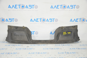 Rear bumper lip trim Porsche Cayenne 958 11-14 structure, scratches, broken fasteners