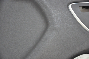 Door trim card front right Mercedes CLA 14-19 leather gray, dent