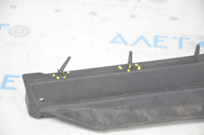 Spoiler lip front bumper left Porsche Cayenne 958 11-14 broken fastener, crack