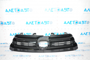 Radiator grill grill Toyota Highlander 17-19 black