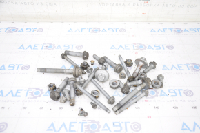 Front suspension hardware Mercedes CLA 250 14-19 incomplete