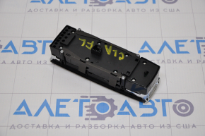Front left window lift control Mercedes CLA 14-19 black with chrome, auto, paint peeled off