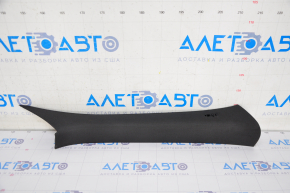 Front pillar trim right upper Mercedes CLA 14-19 black, without plug, tears