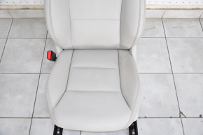 Driver's seat Mercedes CLA 14-19 with airbag, electric, leather, gray, cracked leather