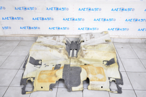 Rear floor covering Mercedes CLA 14-19 black, dry cleanable
