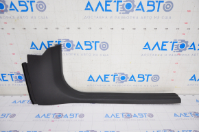 Door sill trim front right Mercedes CLA 14-19 black, scratches